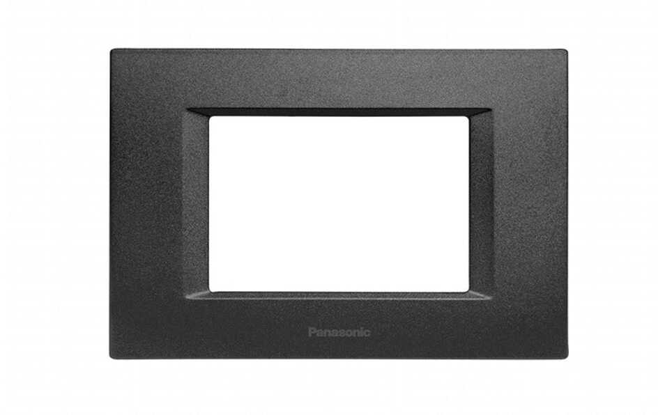 מסגרת שחורה מלבנית 3 מקום Panasonic Thea Optima
