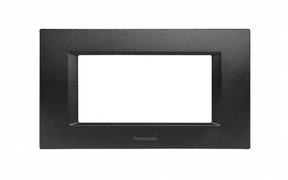 מסגרת שחורה מלבנית 4 מקום Panasonic Thea Optima