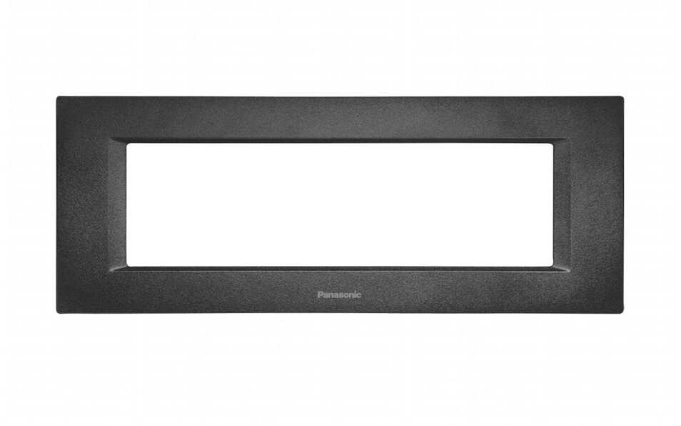 מסגרת שחורה מלבנית 7 מקום Panasonic Thea Optima