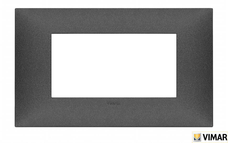 מסגרת 4 מודול שחור מט VIMAR NEVE 09674.14